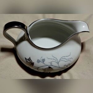 Eschenbach Bavaria Germany Baronet China "Silver Arbor" creamer.